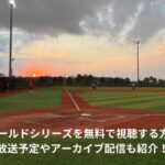 MLB　ワールドシリーズ　無料