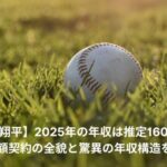 大谷翔平　2025年　年収