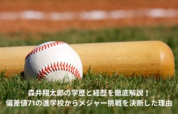 森井翔太郎　学歴　経歴