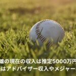 野茂英雄　現在の収入