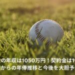 達孝太　年俸